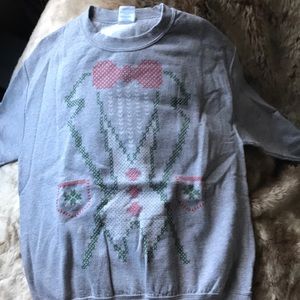 Ugly Christmas Sweater Criss-Stitch